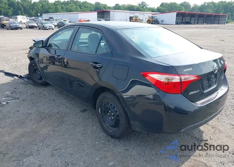 2017 Toyota Corolla Le from USA, damaged, VIN 2T1BURHE4HC750763